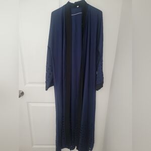 Latest Dubai Women Kimono Cardigan Abaya Islamic Turkey Kaftan Beaded Dresses